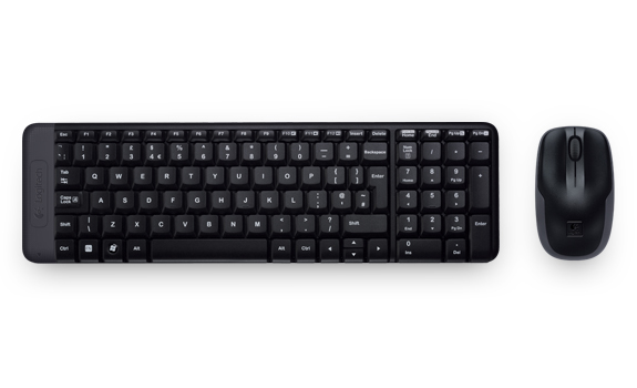 Teclado + Mouse inalámbrico Logitech MK220
